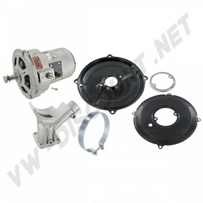 Remplacez votre dynamo avec ce kit alternateur Bosch 55AMP, 12V pour VW Cox & Combi Moteur Type 1: 1200 ->1600cc. Références : AC903900, AC-903-900.