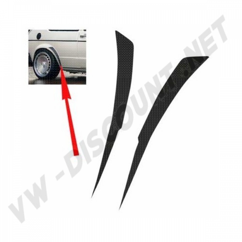 DM6378, DM 6 378, Golf I, Golf I Cabrio, Jetta I, Caddy I, film de protection contre les gravillons.
