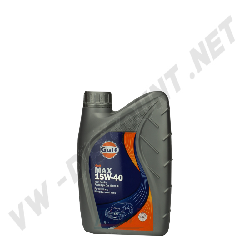 Bidon d'Huile Moteur Gulf Max 15W40