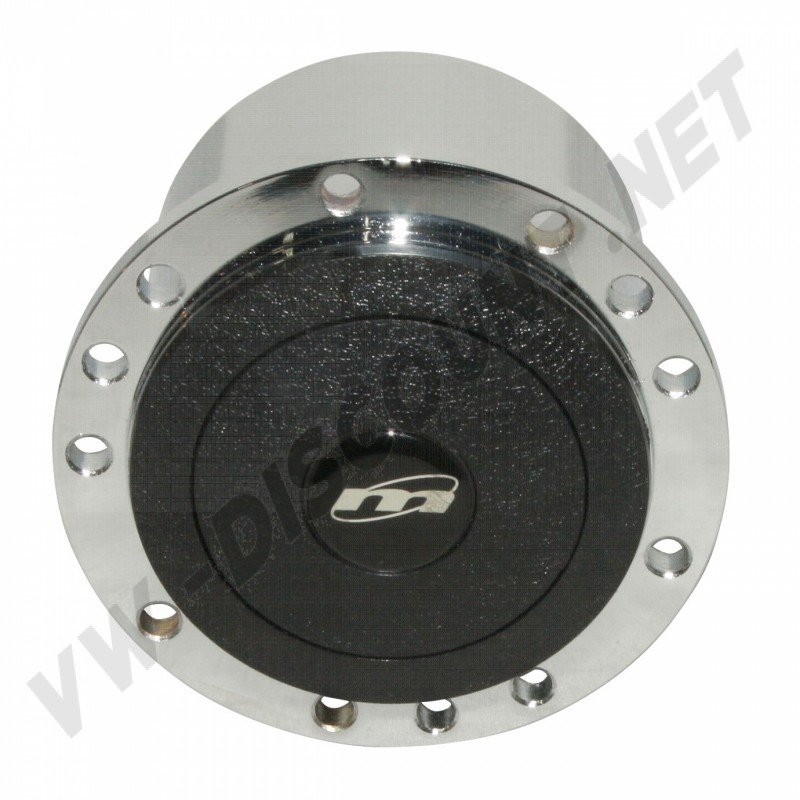 Moyeu chromé pour volant Mountney 74---->> MB045C Sur www.vw-discount.net