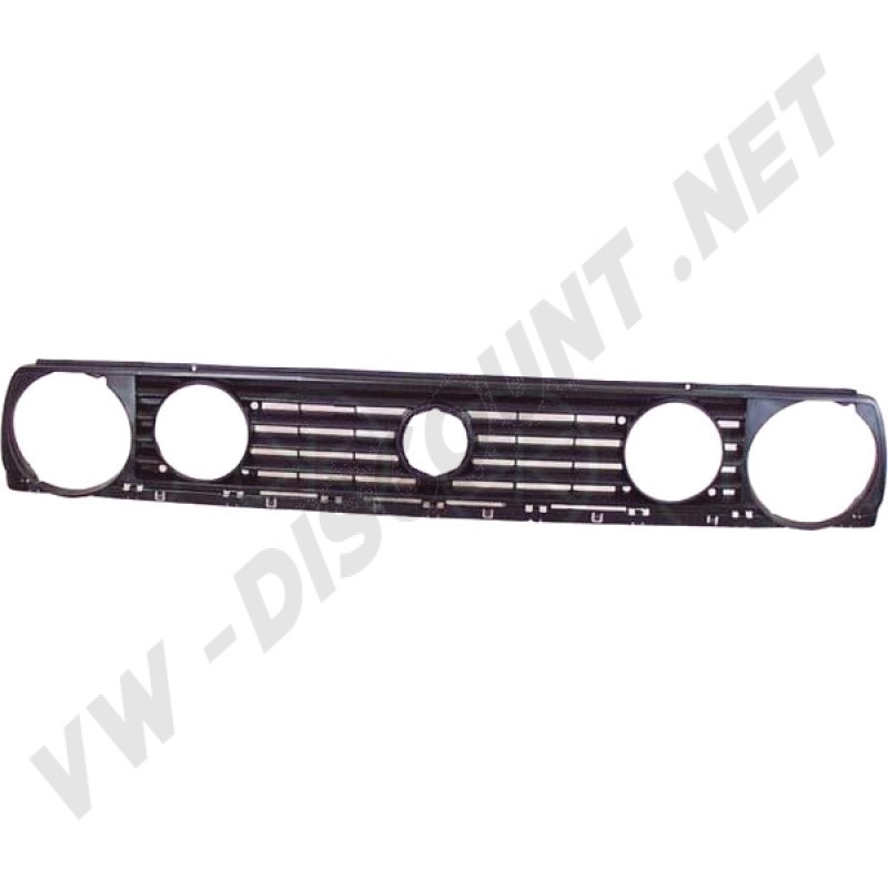 Calandre 4 phares noire pour Golf 2 8/87- DM853355 Sur www.vw-discount.net
