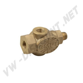 Raccord en T pour Pression d'Huile Filetage : 1/8-27 NPT - Compatibilité Universelle VW