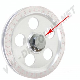 Boulon Chromé de Poulie de Vilebrequin Longueur d'Origine (Référence : 00-9117-0)
