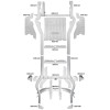 Achetez le kit de châssis (emballé, 210x80x43 cm) pour VW Bus 03/55-07/59, référence DM0890-702-1. Comprend tous les éléments nécessaires pour la restauration ou la réparation du châssis de votre Bus. Compatibilité : 03/1955-07/1959.
