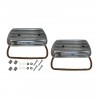 Cache Culbuteurs "Billet" Aluminium à Visser (Paire avec Nécessaire de Fixation et Joints) AC101460 
