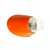 Clignotant avant droit, Type Obus, Transparent, Accessoires inclus, Référence 111953042C, Volkswagen Coccinelle 55-57, Combi 58-63.