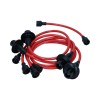 Faisceau de bougies  fils d'allumage en cuivre standard pour Volkswagen Rouge 7mm 111998031Bbbt