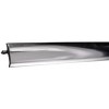 Moulure pare-brise Karmann Ghia, aluminium, forme "T", 143853355A-556A, 143853355-556