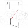 Joint, Porte, Droite, Coccinelle, Cabriolet, 151831722D, 151 831 722 D