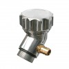 Remplissage d'Huile, Coudé, Aluminium Poli, Moteurs Type1, 12/13/15/1600cc, DM1845-100, Bouchon à Cannelures, Raccord de Reniflard 12 mm