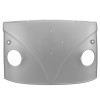 Panneau Avant Complet Sans Cadre Inférieur De Pare-Brise (Avec Découpes Pour Clignotants) Pour Bus 59-63 - Silver Weld Through 211805035B 211 805 035 B 