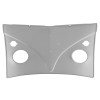 Panneau Avant Complet Sans Cadre Inférieur De Pare-Brise (Avec Découpes Pour Clignotants) Pour Bus 08/63-07/67 - Silver Weld Through 211805035C 211 805 035 C 