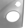 Panneau Avant Complet Sans Cadre Inférieur De Pare-Brise (Avec Découpes Pour Clignotants) Pour Bus 08/63-07/67 - Silver Weld Through 211805035C 211 805 035 C 