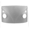 Panneau Avant Complet Sans Cadre Inférieur De Pare-Brise (Avec Découpes Pour Clignotants) Pour Bus 08/63-07/67 - Silver Weld Through 211805035C 211 805 035 C 