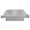Plancher arrière T2 03/55-07/63 - Qualité Silver Weld Through (Référence : 211813243A)