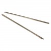 Barres lèche-vitre, VW Combi, Kombi Brésil, 211837379, inox poli