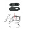joints d'étanchéité verrou glace coulissante, Combi Split T1, Kombi Brésil, protection fenêtre, réf. 211837829, plastique