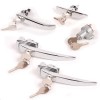 Kit poignées extérieures T2 12/60-->07/63 avec 2 clés identiques  211898205B Sur www.vw-discount.net