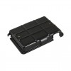 Couvre batterie en métal laqué noir pour VW Combi Split et Type 3 de 1955 à 1967. Références : 211915405 et 211-915-405.