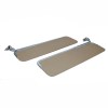 Pare-soleil, Deluxe, Aluminium, Poli, Volkswagen, Combi, Kombi, Brésil, Fixation, 3 Vis, Chromé, Marron, 22185755B, 221 857 55 B