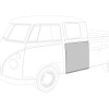 Tôle de réparation latérale basse gauche pour Volkswagen Split Double Cabine 1950-1967