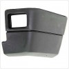 Embout de pare-choc arrière, Droit, Avec trou, Antibrouillard, VW Transporter T4, Transporter T4 (jusqu'à 1995), Plastique ABS noir, Modèle de type origine, Pièce de rechange, Amélioration esthétique, Facile à installer.