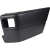Embout de pare-choc arrière, Droit, Avec trou, Antibrouillard, VW Transporter T4, Transporter T4 (jusqu'à 1995), Plastique ABS noir, Modèle de type origine, Pièce de rechange, Amélioration esthétique, Facile à installer.