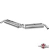 Système d'Échappement, Dual Quiet, Acier Inoxydable, Bugpack, Street Header, B2-0311-S, B25440S, B2 544 0S.