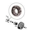 Roulement de roue arrière VOLKSWAGEN & Porsche - 311501283