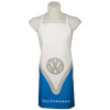 Tablier de cuisine, coton, Volkswagen Van VW T1, bleu, accessoire culinaire, design classique. Code de produit: KITC136.