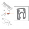 Agrafe de Sécurité, Pédale d'Accélérateur, VW Transporter T25/T3, Golf, T4, Corrado, Polo, 1975-2003, N90095603, N9 009 5603