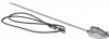 Antenne Radio Universelle à Montage Latéral Simple pour VW Coccinelle, Type 3, Bus, Thing (181) et autres, Base et Antenne en Chrome, Réf. Z05180251C 