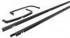 Baguettes Alu Noir, Calandre "GTI", VW Golf 1, 1975, 1983, 171898800B, Golf Mk1 Cabriolet, Caddy Mk1.