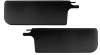 Pare-soleil, Vinyl Noir, Sans Miroir, VW Coccinelle, Cabriolet, 08/64, 07/72, 21202511, 21 2025 11.