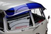 Casquette de Pare-Brise, Volkswagen Combi T1 Split, Plexiglas Bleu, Aluminium, Garnitures Inox, Homologation TÜV, 0486190, 048 619 0