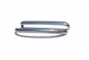 Pare-chocs modèle européen 1966-1967 inox poli. la paire  211798109 Sur www.vw-discount.net