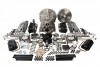 Moteur Complet 1300CC, Type AB/AR à Double Admission, Personnalisable - Échange-Vente - Compatible Carburant Sans Plomb