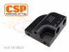 support-filtre-huile-m18x15-3/8npt-cnc-billet-anodise-noir-gauche