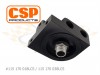 support-filtre-huile-m18x15-3/8npt-cnc-billet-anodise-noir-gauche