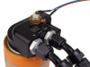 Support de filtre à huile 3/8''-NPT gauche. avec raccord M14x1,5 pour emplacement sonde  115 170 038LCT