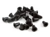 Joints/capuchons d'agrafe de moulures/joncs ou de garnitures/panneaux de portes (lot de 48 pièces).