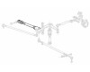 Amortisseur de Direction Qualité Supérieure pour VW Combi Split et Bay Window 1950-1979, Référence 211425021A