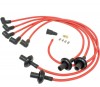 Ensemble de câbles d'allumage 90º Megavolt en rouge, silicone 8mm, adapté aux Cox & Combi avec moteur Type 1