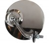 Rétroviseur, rond, Lucas, acier inoxydable, 4 pouces, 101.6 mm, AC857251, AC8-57-251, côté passager.