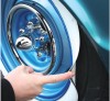 Flancs Blancs WT14, Style Rétro, Jante 14 Pouces, Accessoire Voiture