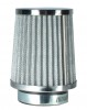 Filtre à air chromé conique universel nettoyable Empi 00-9002-0 pour divers carburateurs