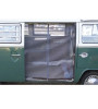Moustiquaire porte latérale pour Combi Westfalia avec zip central.