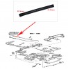  Durite d'eau droite VW Transporter T3 67cm.